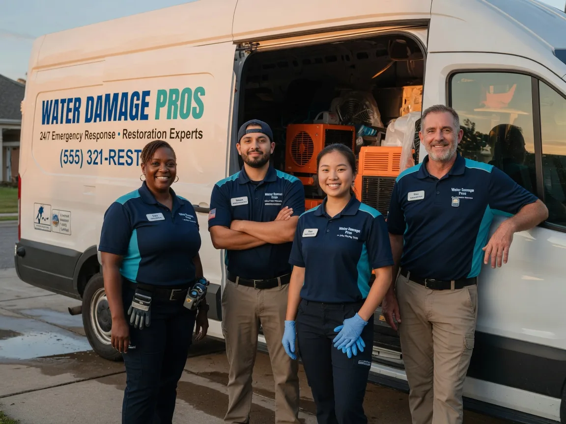Water Damage Restoration company in Sondheimer, LA