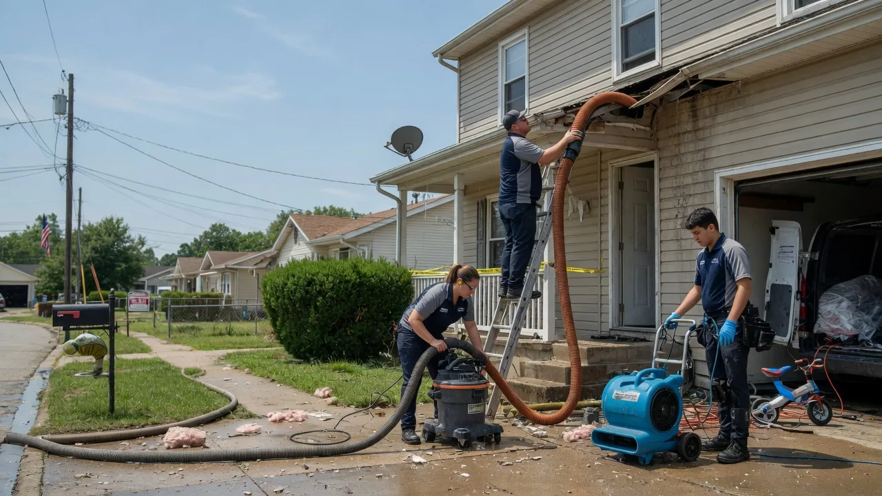 Water Damage Restoration in Sondheimer, LA near me